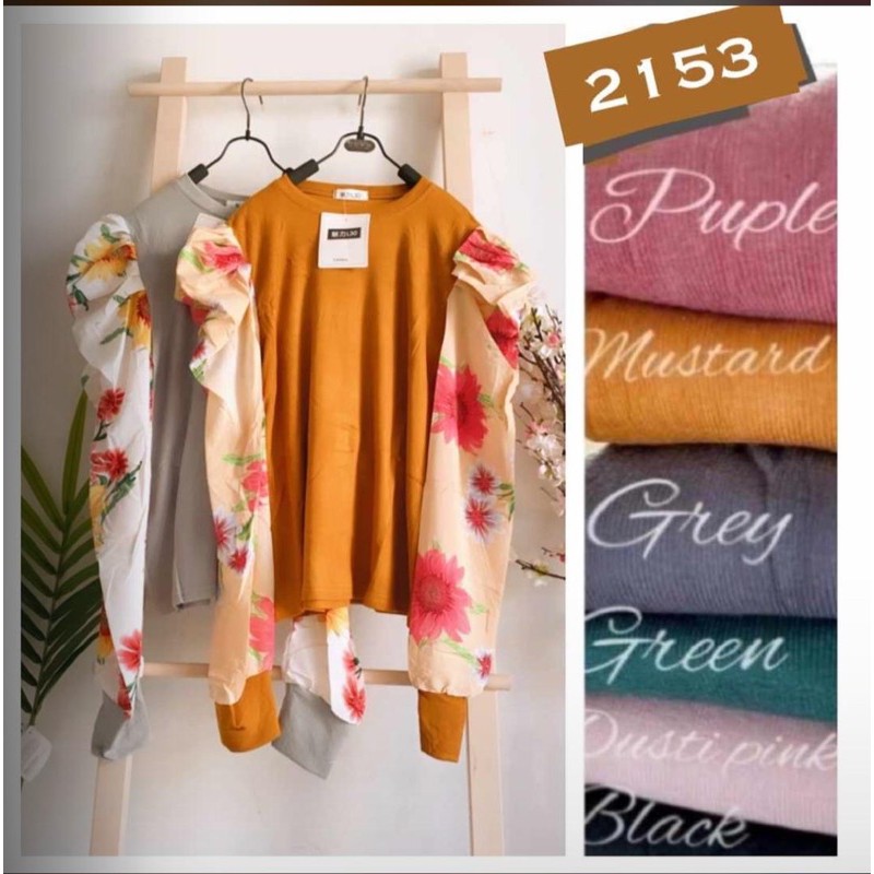 ( TERMURAH ) RESTOCK LAGI  ATASAN KAOS RAJUT IMPORT   L 30 TANGAN BALON CANT