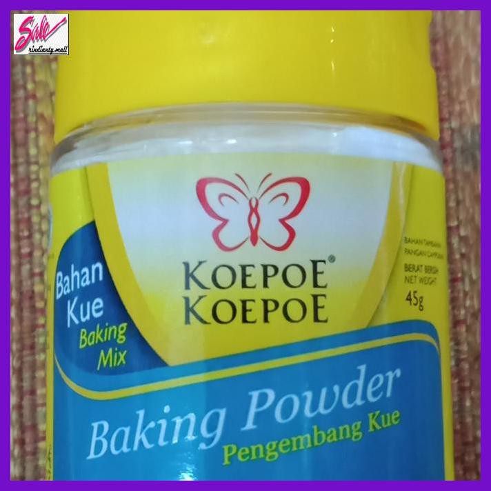 

DERPOWBAKING- BAKING POWDER KOEPOE KOEPOE KUPU 45 GRAM -ASLIII.