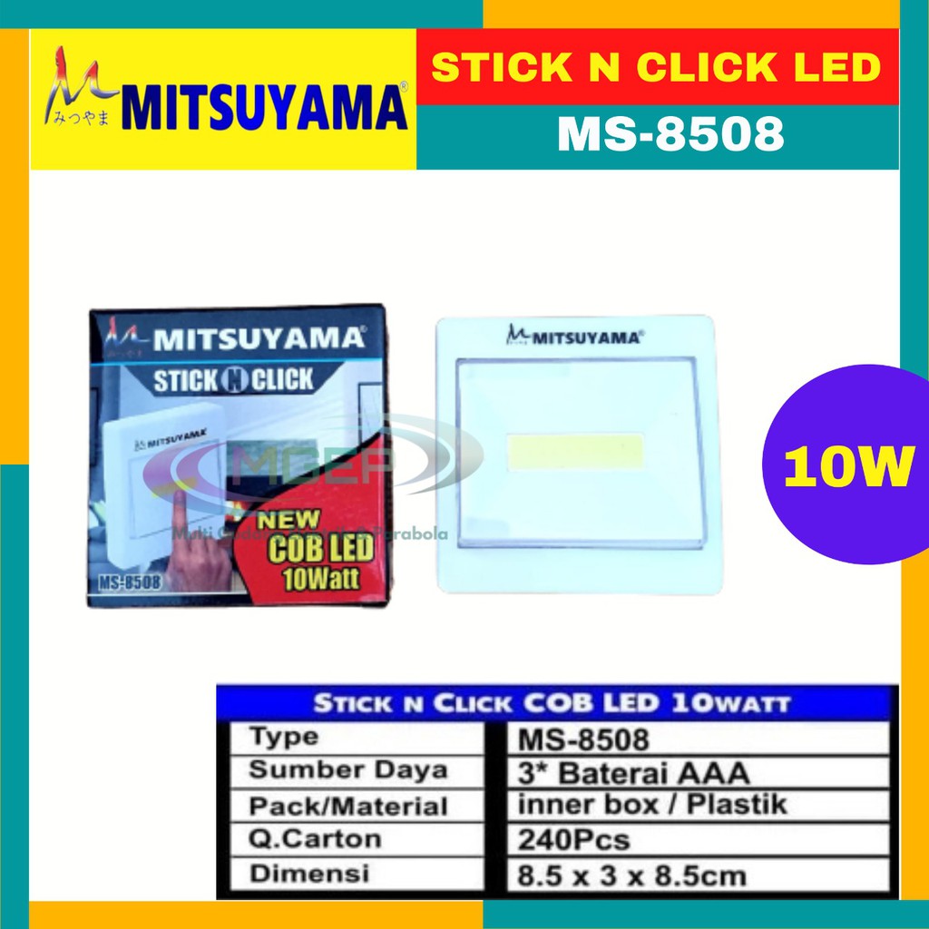 Lampu portable MITSUYAMA ms-8508 Stick Lamp Super Murah