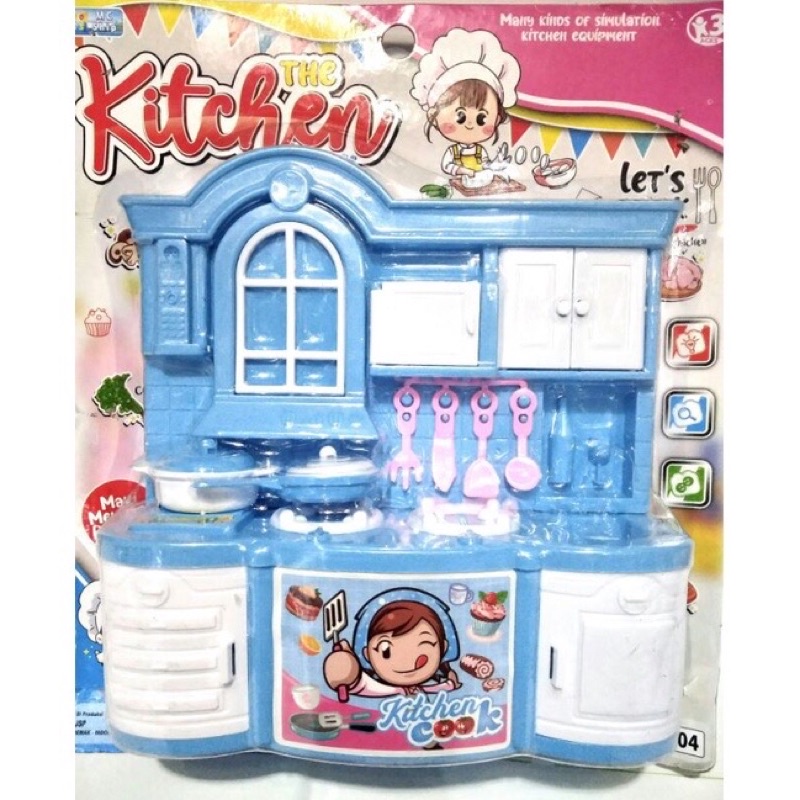 Mainan Kitchen set / Mainan ruang dapur lengkap MK04