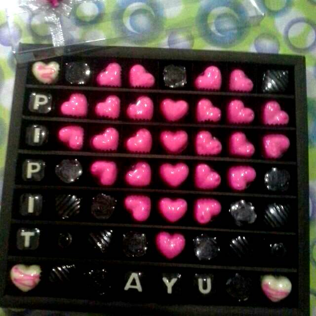 

Coklat Ucapan Valentine Graduation Birthday Anniversary