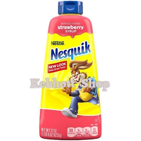 

Nestle Nesquik Strawberry Syrup 22oz Nesquick Sirup Strawberri 623gr