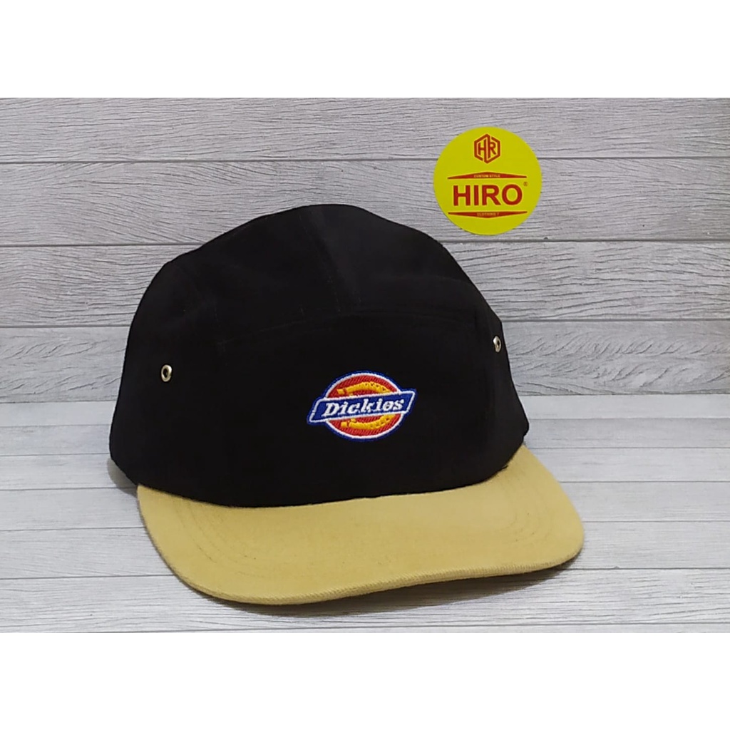 [COD]Topi Distro Pria/Topi Snapback Bordir DICKES Kombi. Lima Panel/Topi Distro keren