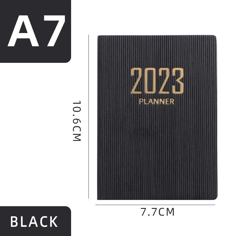 2021 A7 2022 Planner English Version Agenda Notebook Journal  Diary Agenda For Students School Office Supplies