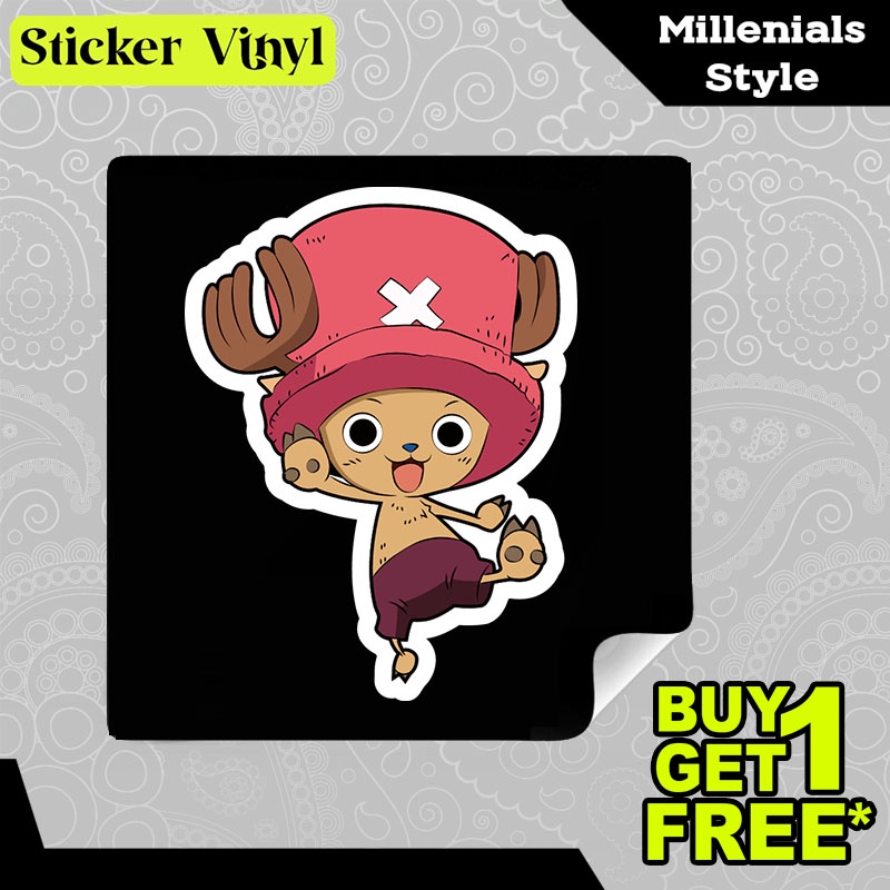 

Stiker Sticker One Piece Tony Chopper Serial Animasi Anime Jepang Populer Aesthetic Bahan Vinyl Satuan Anti Air