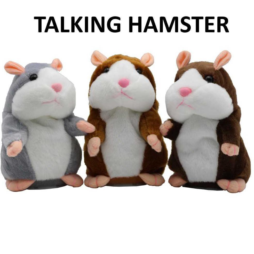 boneka hamster bisa bicara talking hamster TALKING HAMSTER