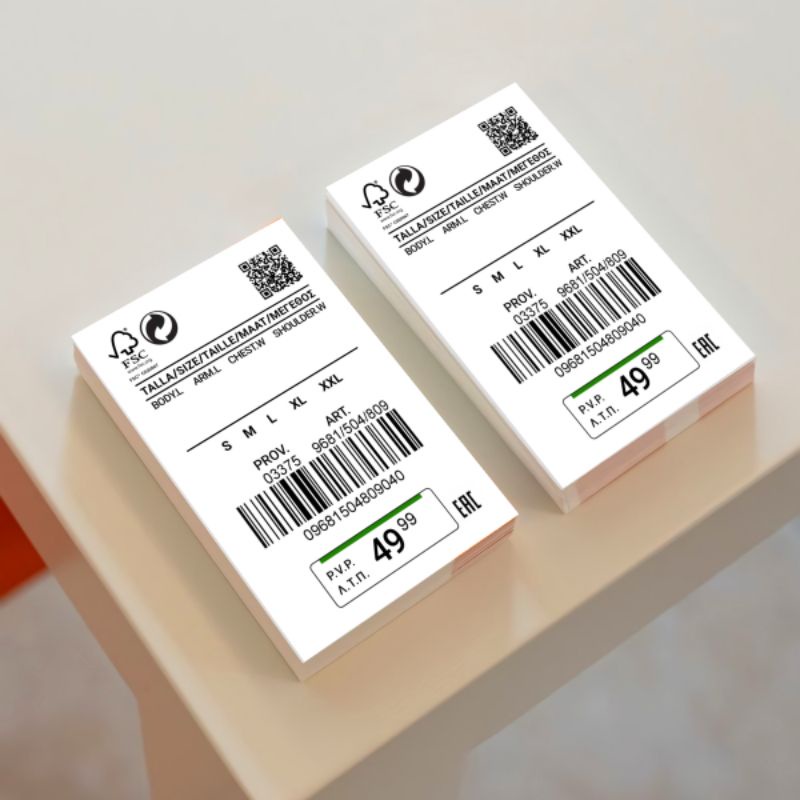 

hang tag label baju murah isi 100 pcs ukuran 4x6 bonus tali , hangtag barcode prov handstag pakaian handtag hantag kertas nametag nemtek hang tags brand hentek henstek lebel harga ready stok