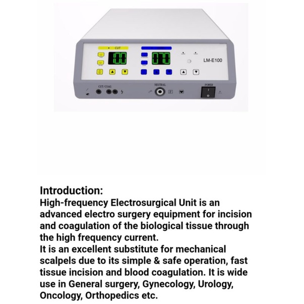 Alat Sunat Cauter Laser Monopolar Smart Electrosurgical Unit Alat Bedah Elektrik