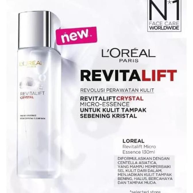 LOREAL PARIS Revitalift Crystal Micro Essence 130ml - Besar