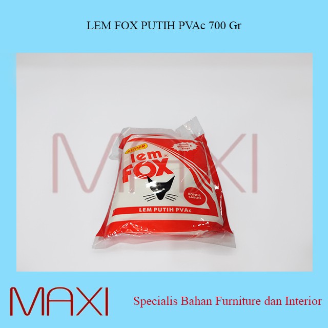 

Lem Fox Putih PVAc 700 gr