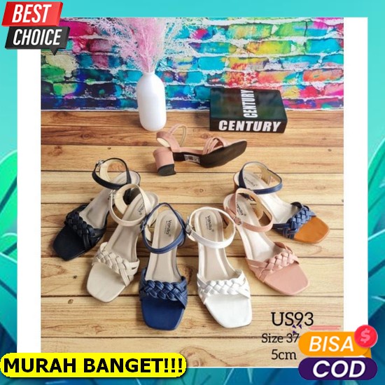 Sepatu Sendal Sandal Sendal Slop Zara Heels Hels Hils Wanita 7Cm Nude Transparant Kekinian Import Ab