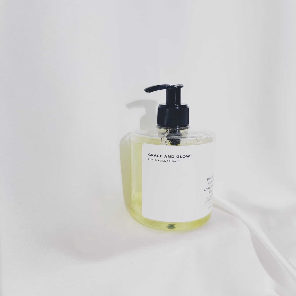 Grace And Glow English Pear &amp; Freesia Anti Acne Solution Body Wash | 400 ml