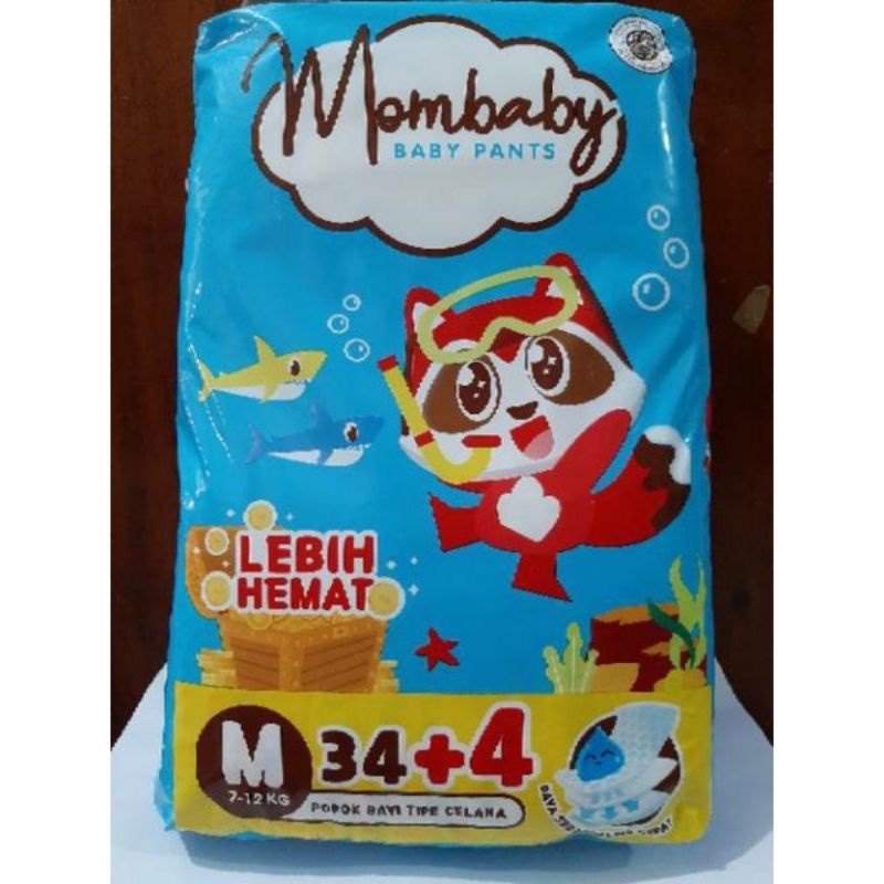 POPOK Bayi Mombaby baby pants SizeM34+4