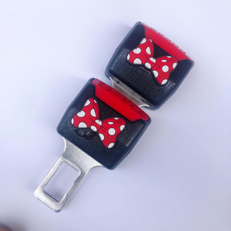 colokan seatbelt mickey minnie colokan seatbelt mobil colokan seatbelt mobil mickey mouse minnie COLOKAN BELT// 1Pcs Safetybelt Seatbelt Alarm Buzzer Stopper mouse