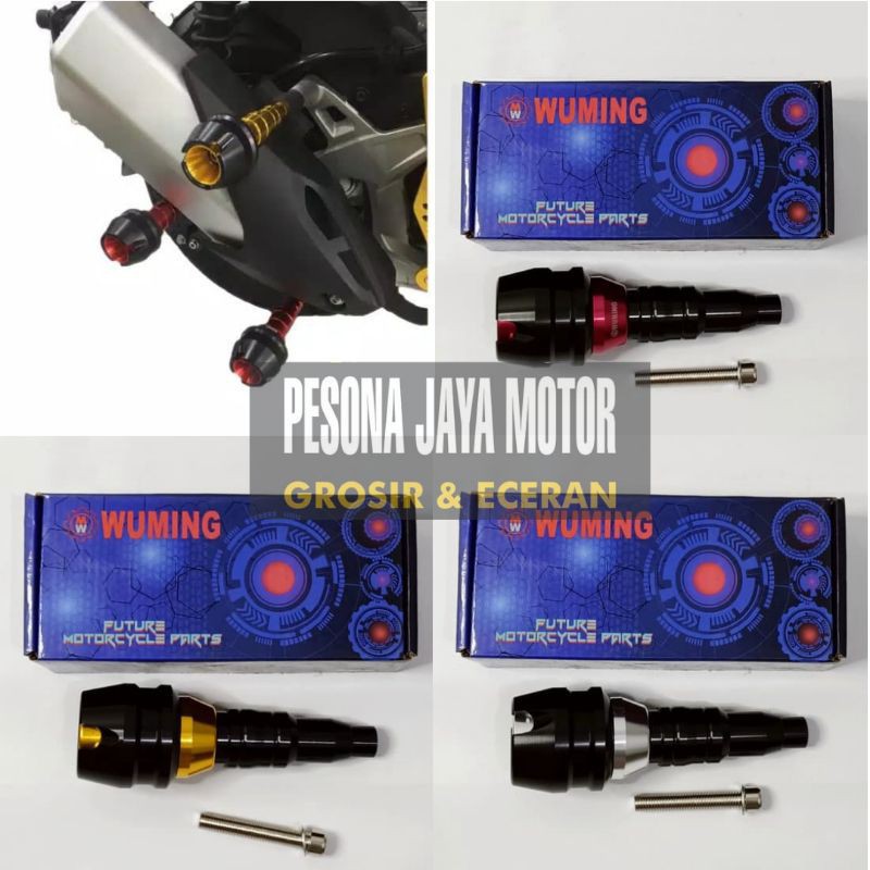 Jalu Knalpot Full Cnc Wuming Satuan Universal Nmax,Nmax New,Aerox,Lexi,Xmax,Pcx,Adv,Vario Dll