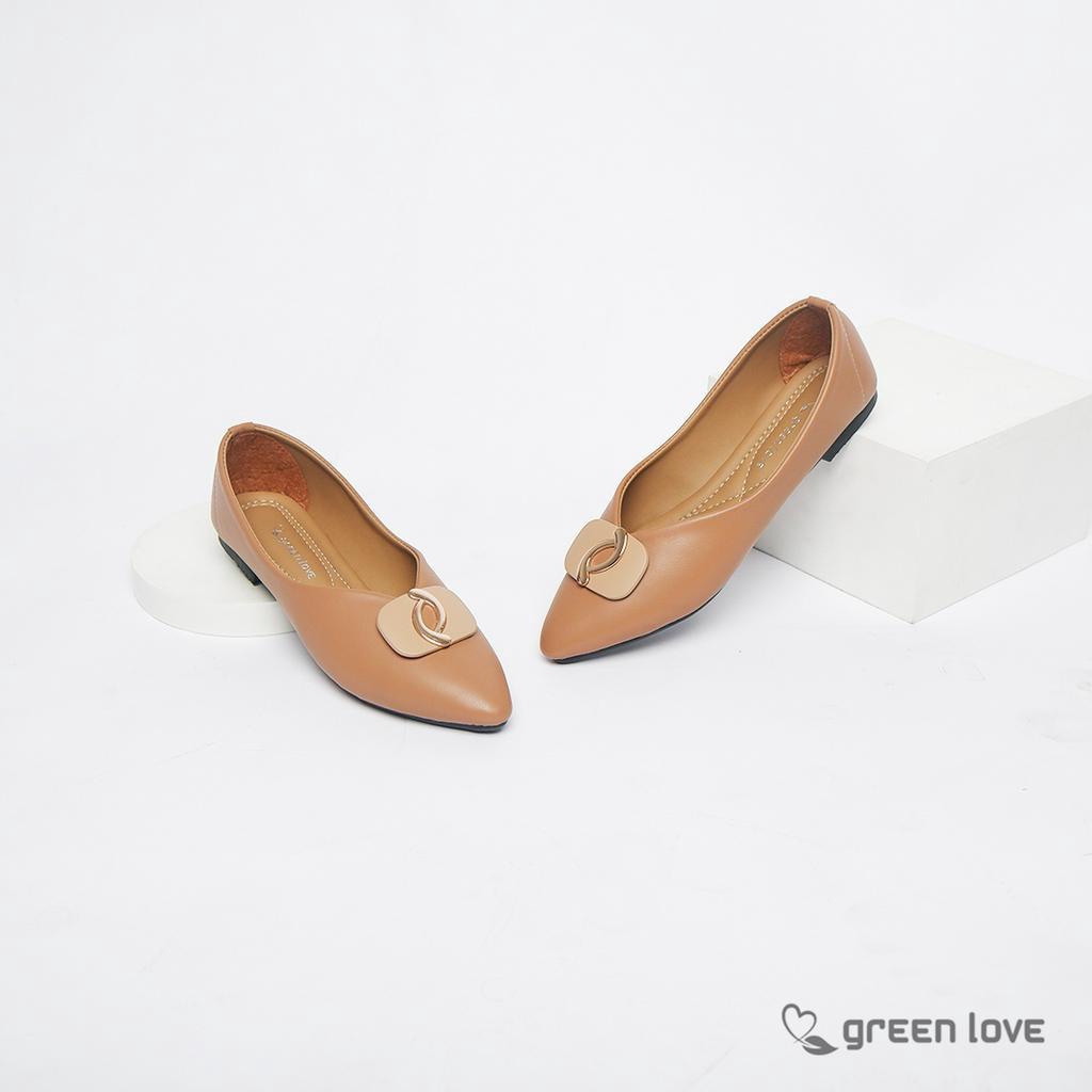 Green Love Sepatu Flat Wanita ZENITH