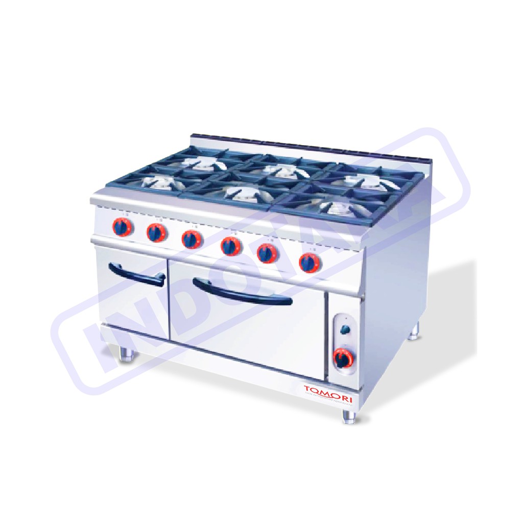 Kompor Gas + Oven / Gas Stove + Oven Tomori TGR-776E