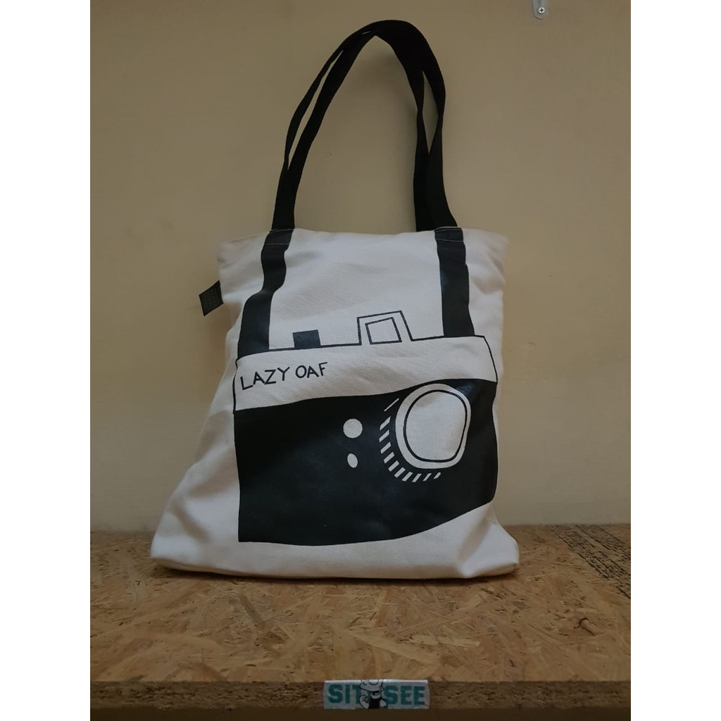 Situsee-Tas Tote Bag Kanvas Tebel Motif terbaik