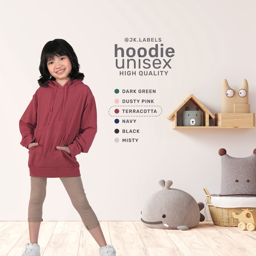 JK LABELS - HOODIE (1 - 8 TAHUN)