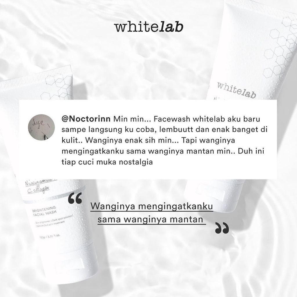 Whitelab Brightening Facial Wash | pH-Balanced Facial Cleanser | Acne Care Facial Wash