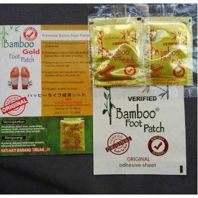 Koyo Bamboo Gold Original Asli Koyo Detoks Kaki