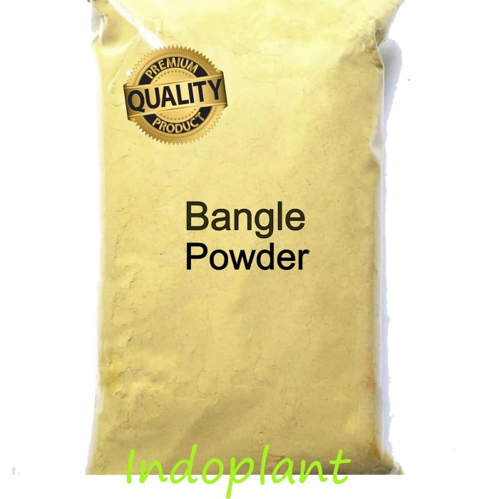 

Serbuk Bangle 500 g Bubuk Rimpang Bengle Zingiber cassumunar Powder Murah