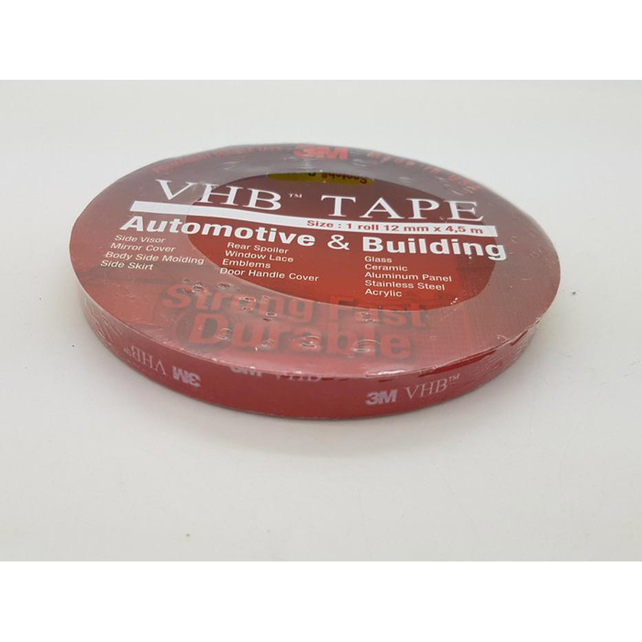 

Double Tape 3M VHB 12mm x 4,5m Automotive & Bonding