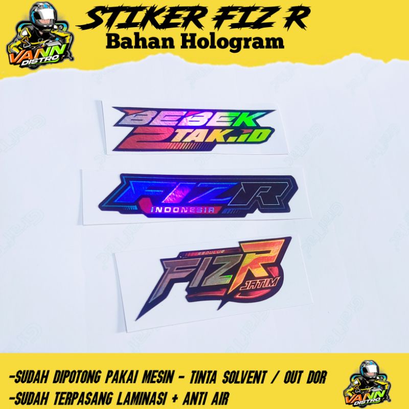 stiker fiz r / stiker 2 tak / stiker 2 stroke