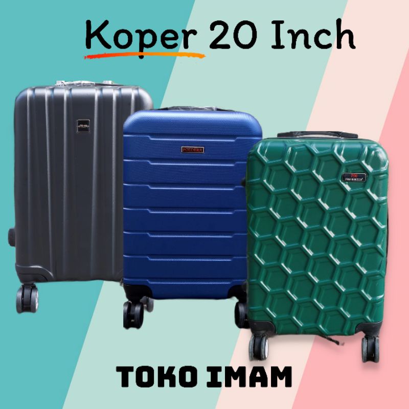 Koper Fiber Ukuran 20 inch - Koper Kabin Bagasi