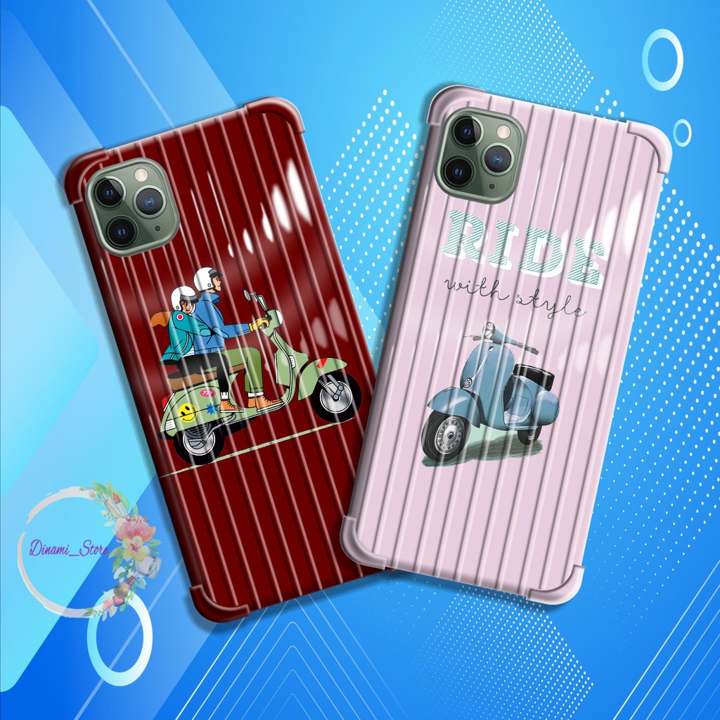 Softcase VESPA Oppo A3s A1k A5 A9 2020 A7 F9 A5s A31 A52 A92 A37 A53 A83 F1s F11 Pro Reno 2 DST1381