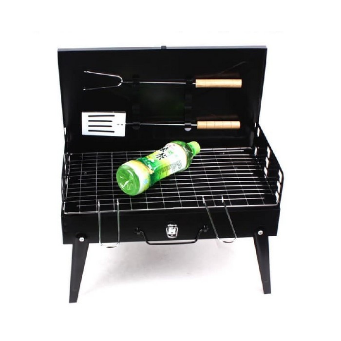 Alat Panggang Sate Ikan BBQ Grill Stove Foldable - BISA DILIPAT