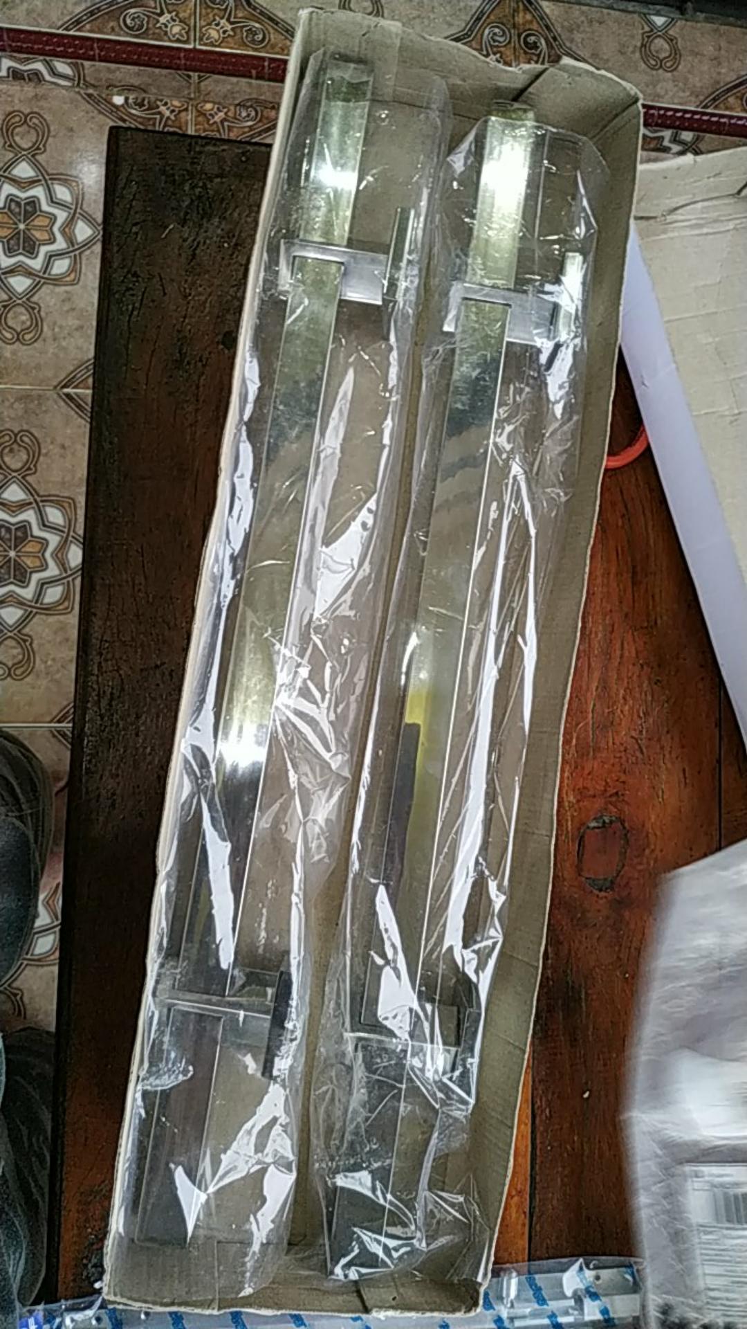 Handle Pintu Rumah Panjang 60 Cm Tarikan Pintu Grafir Gagang Pintu Kotak Kunci Pintu Stainles 25x60s