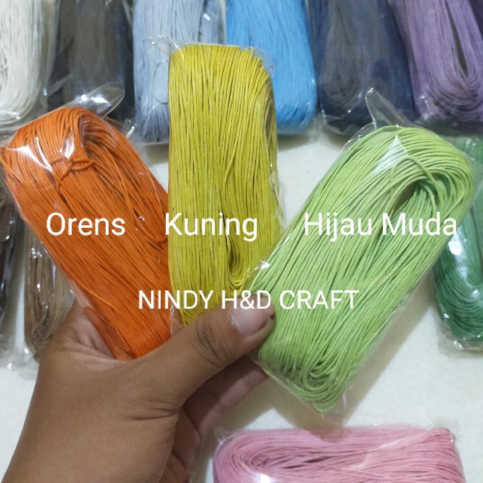 

stz<<<853 Tali Kulit Sintetis 1mm - Tali Kulit 1mm - Tali Kulit Korea - Tali 1mm