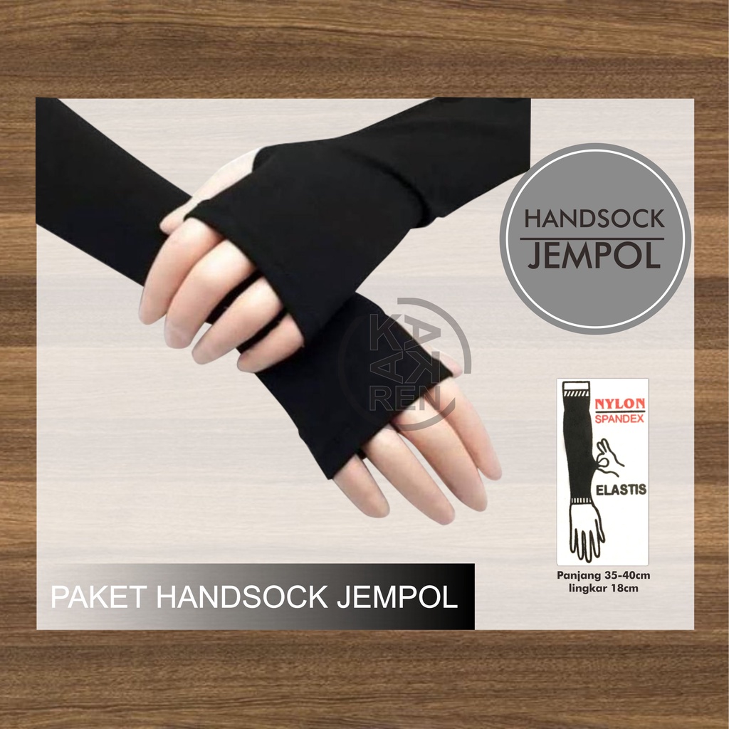 Kakaren Paket Handsocks / Manset Jempol Random Mix 12pcs