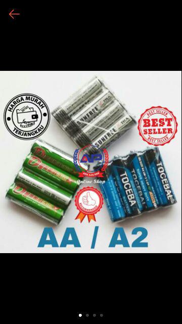 Baterai Aa/a2 Murah Berkualitas 4pcs