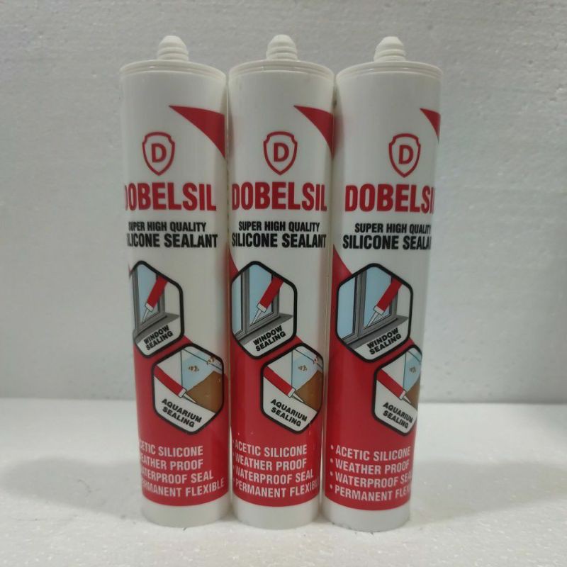 

LEM SEALENT LEM KACA LEM AQUARIUM TABUNG SILICONE SEALANT MERK DOBELSIL