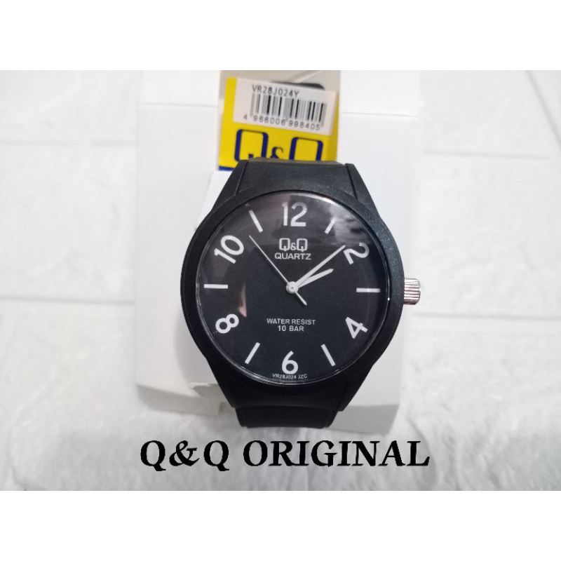 jam tangan cowok rubber Q&amp;Q VQ66/JAM TANGAN BAGUS