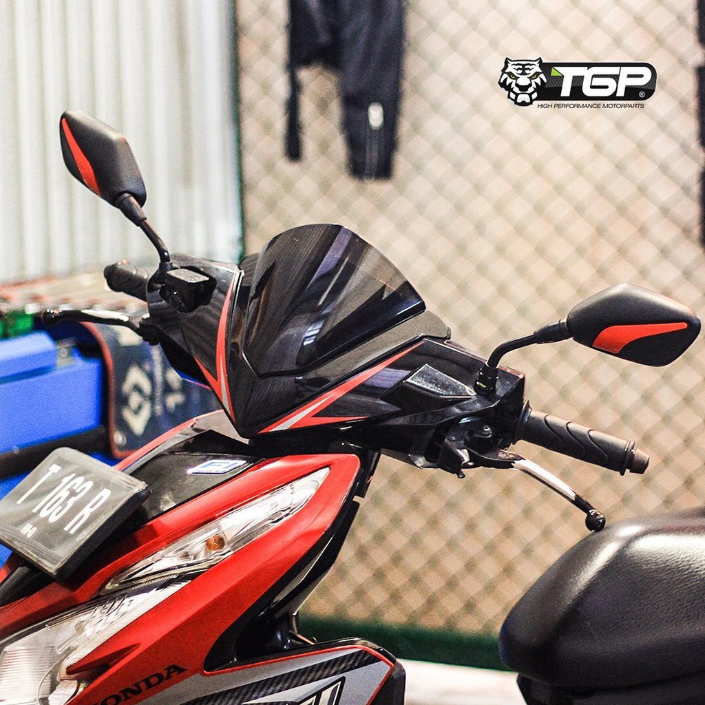 Visor Pelindung Angin HONDA Vario Techno 125 - Trendy Wind Shield TGP