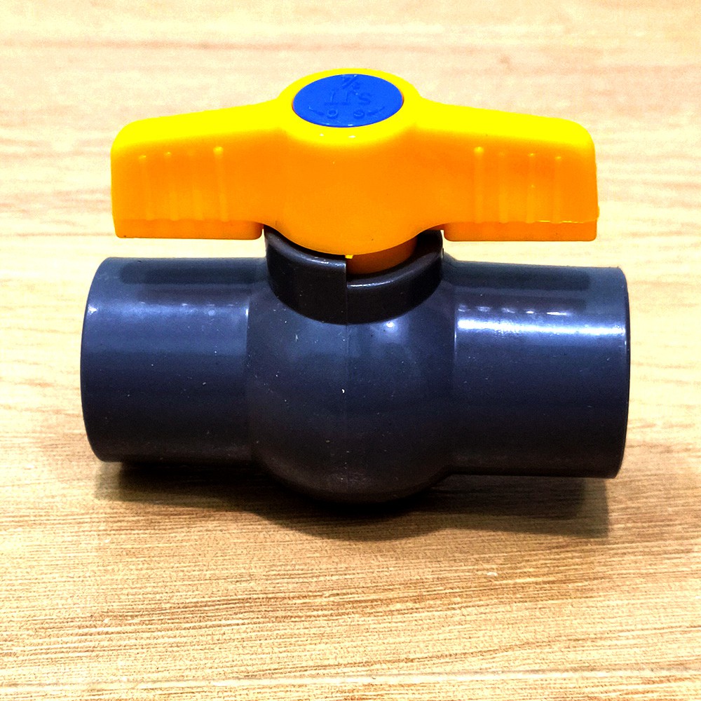 STOP KRAN / STOP KERAN / BALL VALVE PVC TEBAL 1/2 INCH 3/4 INCH 1 INCH SJT