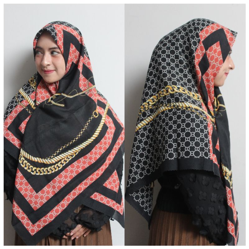 KERUDUNG SEGIEMPAT VOAL PRINTING SYARI PART 2-2.17
