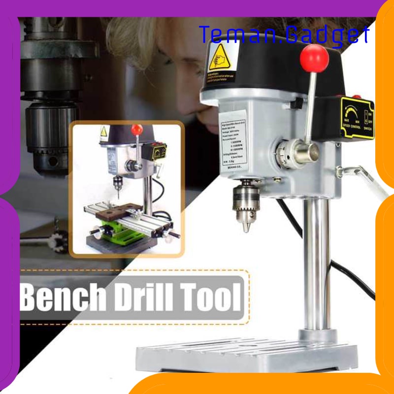 TG-DG465 WOLIKE MESIN BOR DUDUK MINI DRILL PRESS 0.6-6.5MM 340W 16000RPM ZQ4116