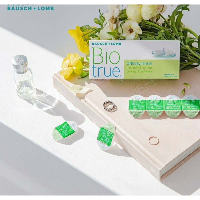 SOFTLENS BIO TRUE BENING ONE DAY HARIAN BAUSCH AND LOMB KADAR AIR TINGGI