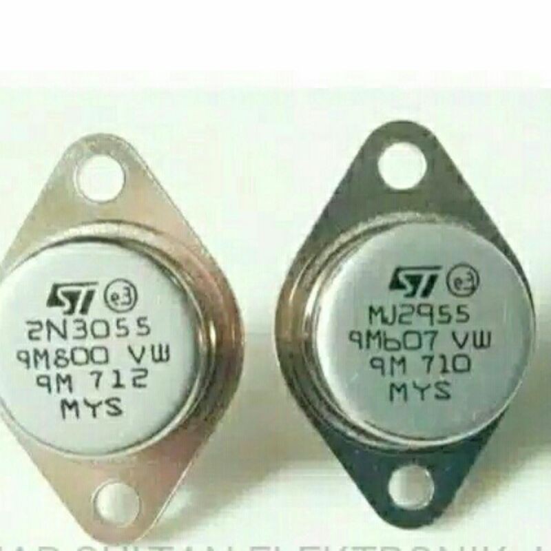 transistor jengkol mj2955/2n3055 plus isolator