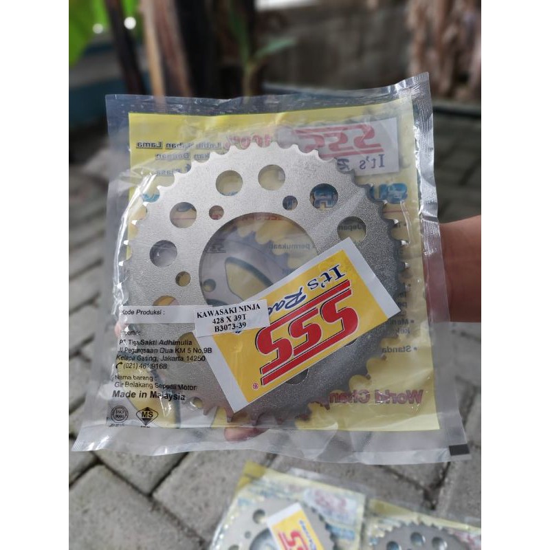 Gear SSS (Belakang) 428 : NINJA R/RR : Size 36T-45T