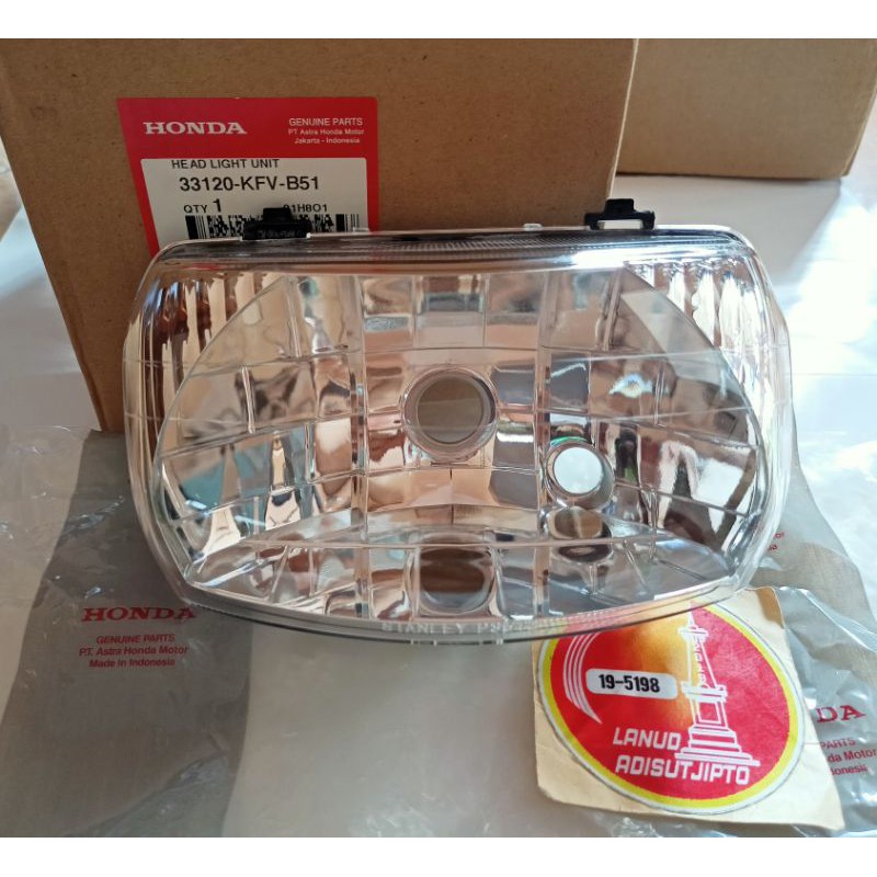 reflektor legenda 2 original 33120-KFV-B51 lampu depan legenda 2 original
