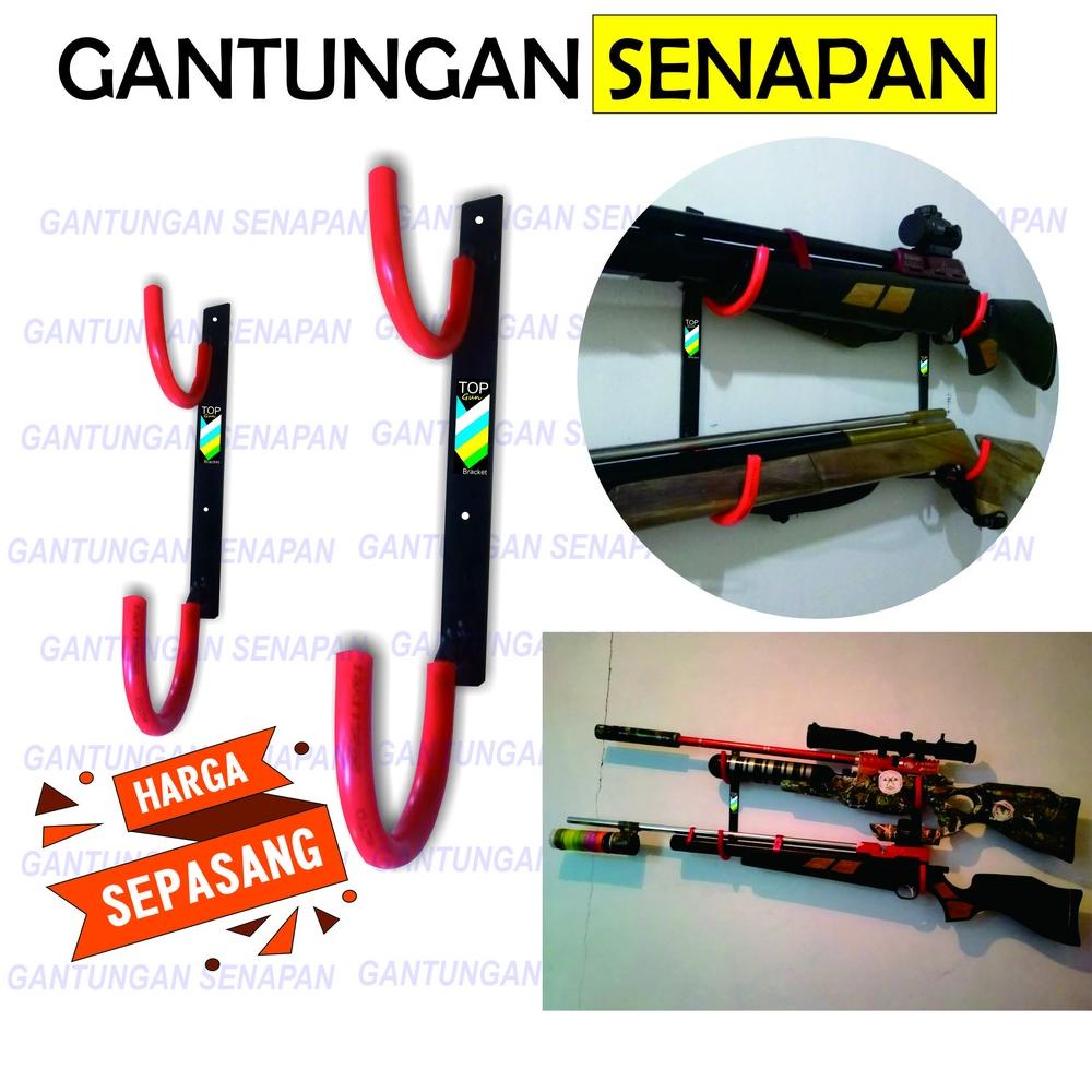 RAK STAND DISPLAY GANTUNGAN UNTUK SENAPAN DI DINDING DUA SUSUN TERLARISS...,,,,,
