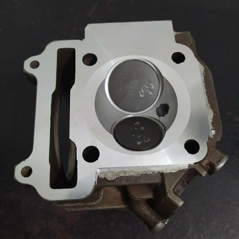 HEAD/kop/deksel MIO 200cc klep 34/29 batang 5