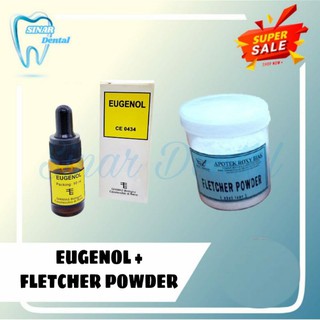 Jual EUGENOL GHIMAS 10ML+ FLETCHER POWDER 100GR | Shopee Indonesia