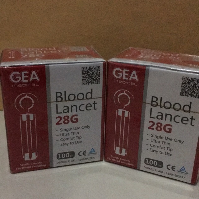 GEA jarum pen lancet (box) / jarum pen lancet