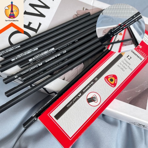 

PENSIL FABERCASTELL 2B TRI GRAPHITE ( 1 PAK )
